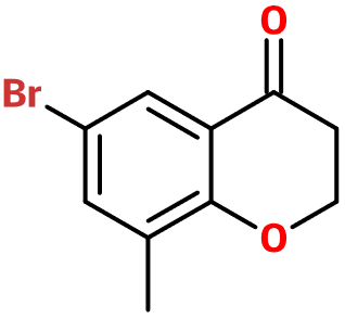 (image for) MC006419 6-Bromo-8-methyl-2,3-dihydro-4H-chromen-4-one